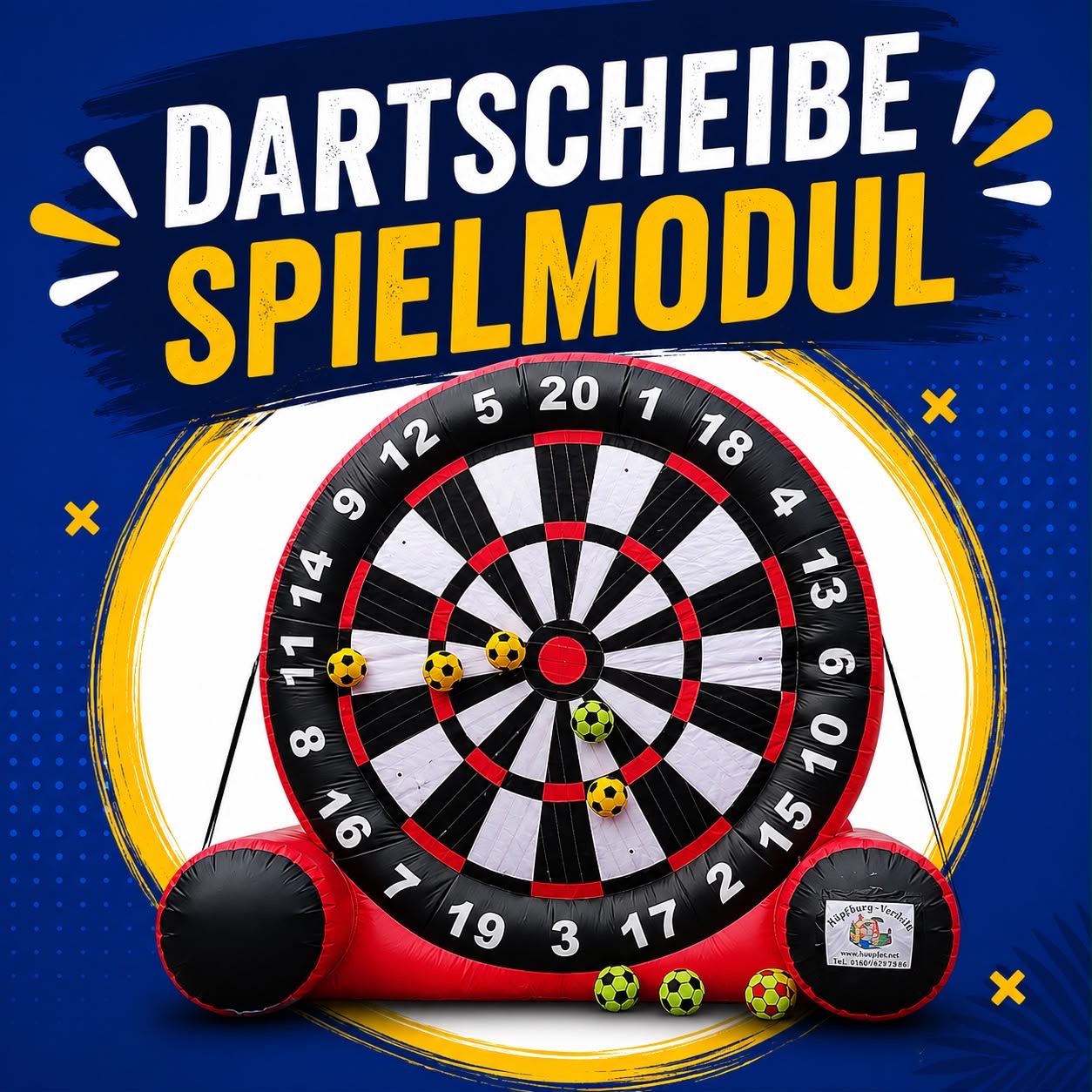 Dartscheibe Spielmodul